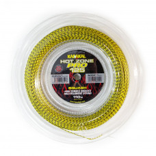 Струна для ракетки Karakal Hot Zone Pro 125, желто-чёрная, 9м