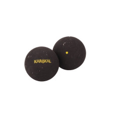 Мяч для сквоша Karakal Competition Yellow Dot (1 желтая точка) - 2шт в коробке